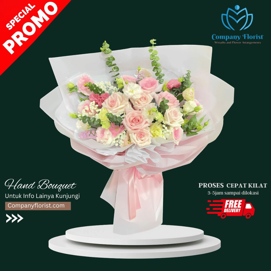 Buket Bunga Pink Romance